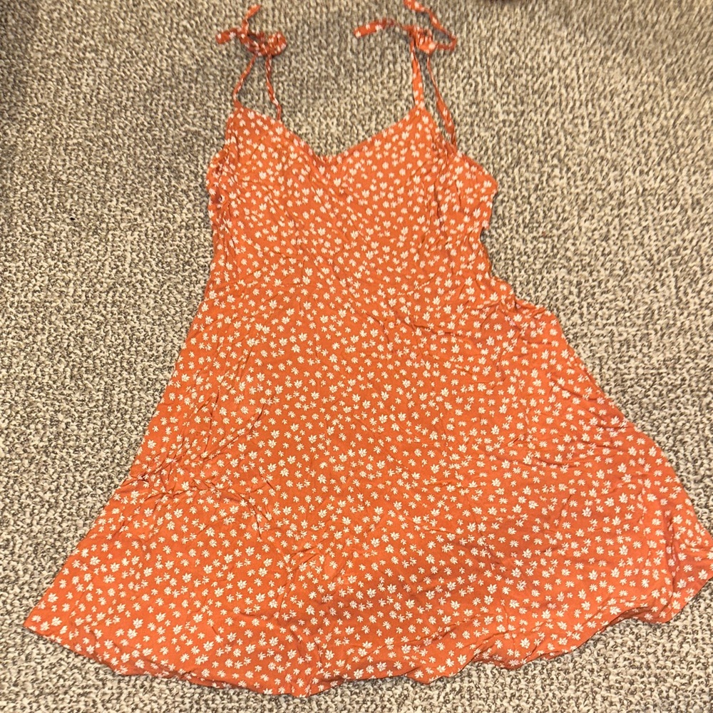 GAP Orange Floral Dress